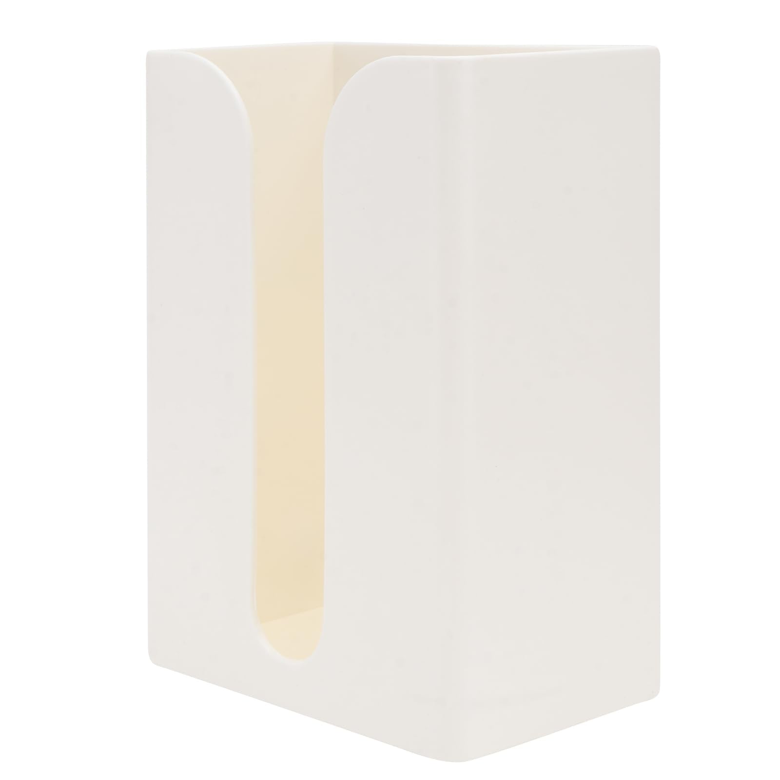 TOPBATHY Wall-Mounted Tissue Holder Traceless Design Bathroom Toilet Paper Dispenser Organizer Box for Kitchen Vanity and Office