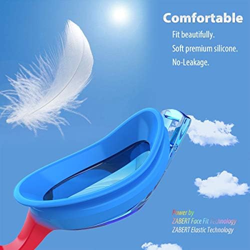 ZABERT K20 Kids Swimming Goggles for Kids Age 3-10 Years