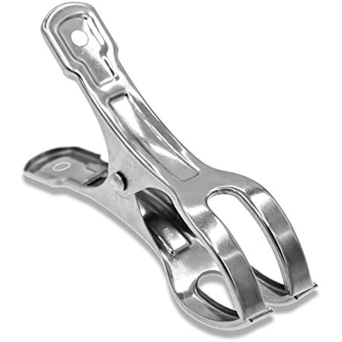 Coideal Beach Towel Pegs Clips - 10 Pack Large Stainless Steel Clothespins, Giant Heavy Duty Clothes Clamps for Sun Loungers Pool Cover