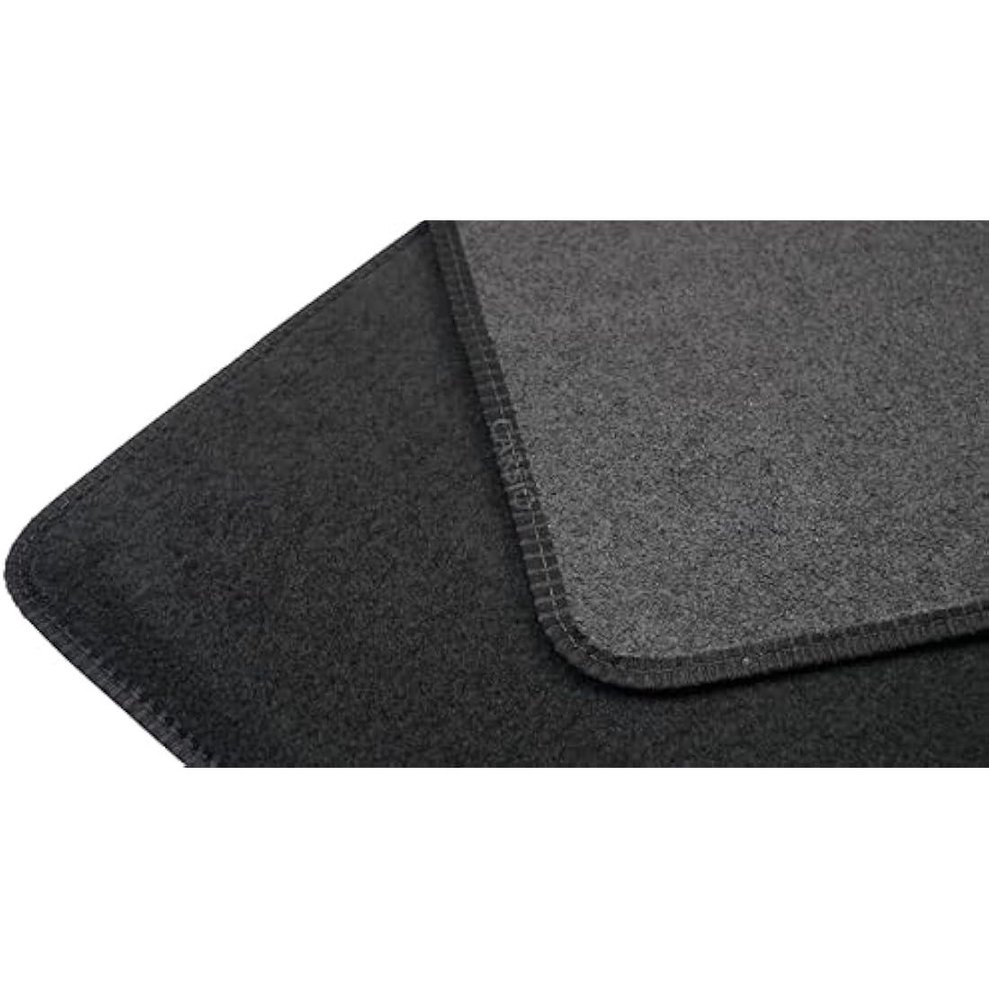 Carsio Carpet Car Mats For VW Tiguan 2007 to 2016 4 Piece Set With 4 Clips Tailored Fit Floor Mat Complete Accessory Black Custom Fitted - All Weather, Anti-Slip Backing & Black Trim