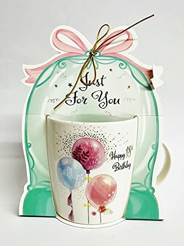 BALLON MUG GIFT 18th