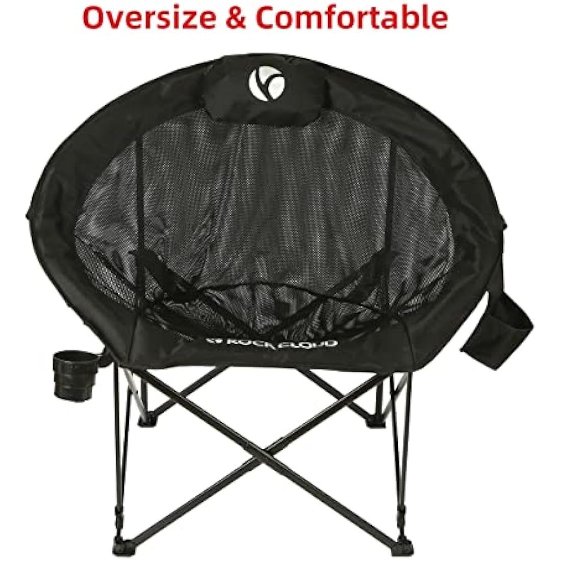 ROCK CLOUD Portable Camping Chair Folding Chairs Outdoor for Camp Hiking Backpacking Lawn Beach Sports
