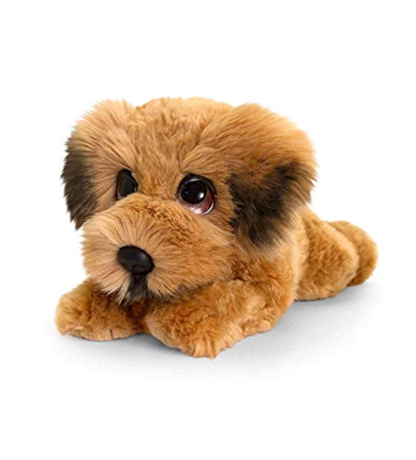 Keel Toys SD2541 Soft Toy Signature Cuddle Puppy Wheaten Terrier, Brown 32 cm