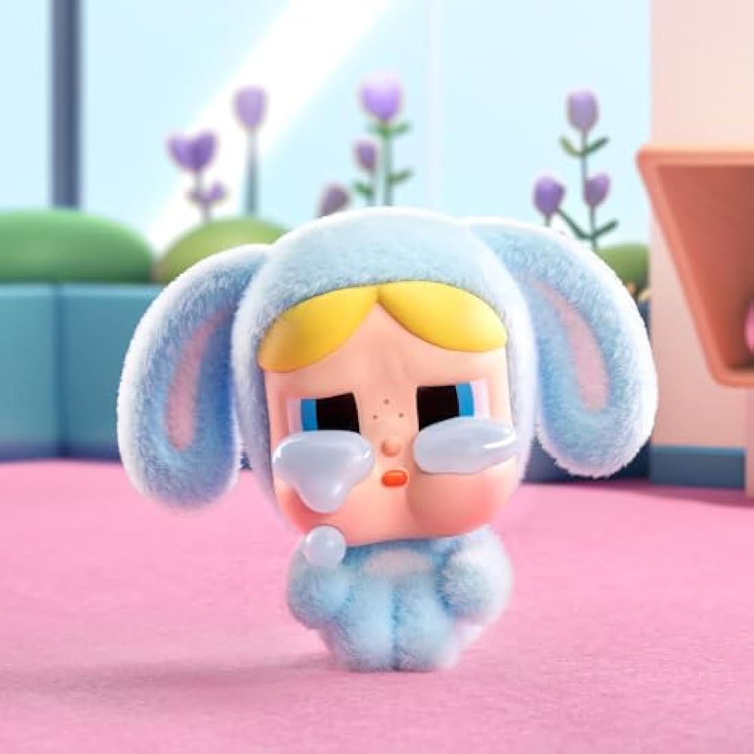 POP MART CRYBABY x Powerpuff Girls Series Whole Set(12Boxes) 2.5 inches Articulated Character Premium Design gifts for women Fan-Favorite Collectible Toy Art Toy Action Figure
