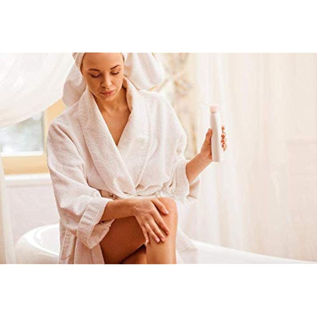 EpilWax Royal Depilatory Kit Complete with: Professional Wax Heater 5 Roll-On Wax 100 ml variegated, 100 Depilatory Strips, 1 Bottle of 250 ml After Wax Oil - (Royal Series variegated 5)