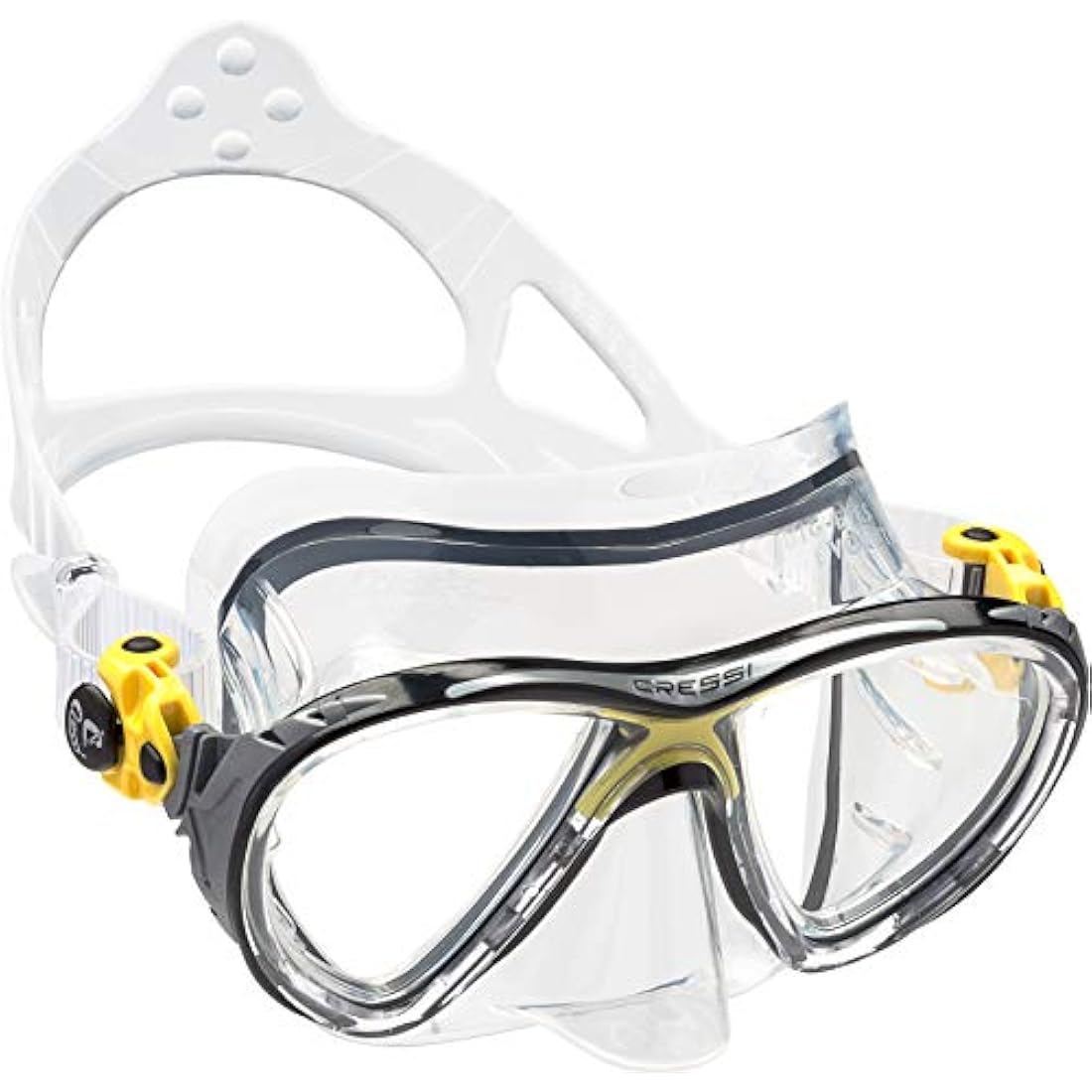 Cressi BIG EYES EVO & ALPHA DRY, Premium Quality Professional Snorkeling Adult Set - Made in Italy quality since 1946