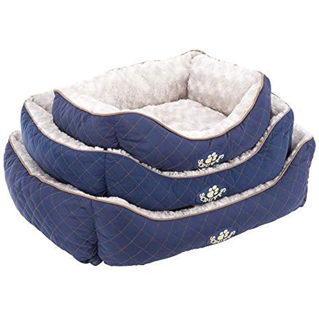 Scruffs Wilton Box Bed (L) Blue