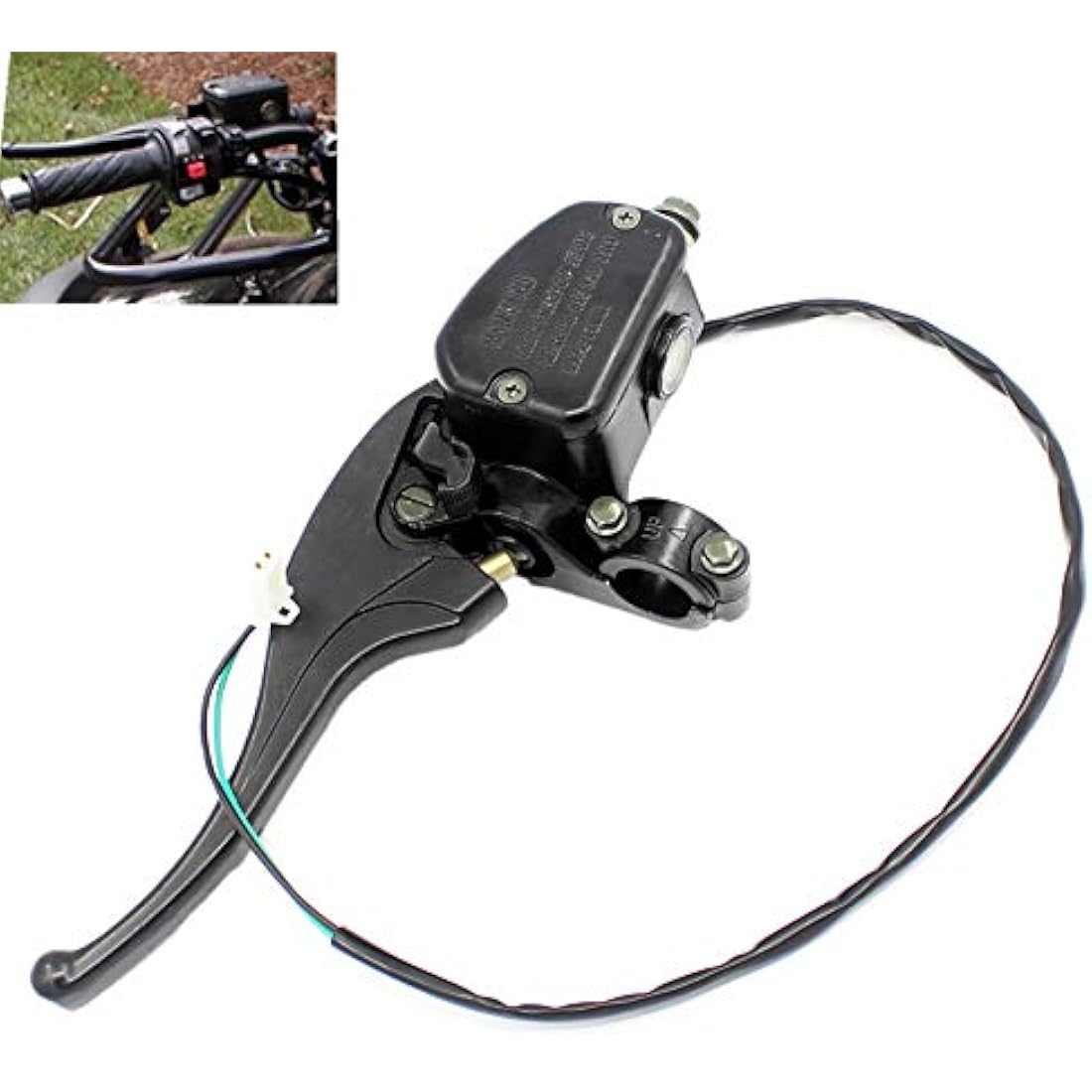 Yingshop Left Front Brake Master Cylinder Polaris Big Boss Hawkeye Magnum Scrambler Sport Sportsman Trail Blazer Worker Xpedition Xplorer 250 300 325 330 350L 400L 425 450 500-700 800 850 X2 XP