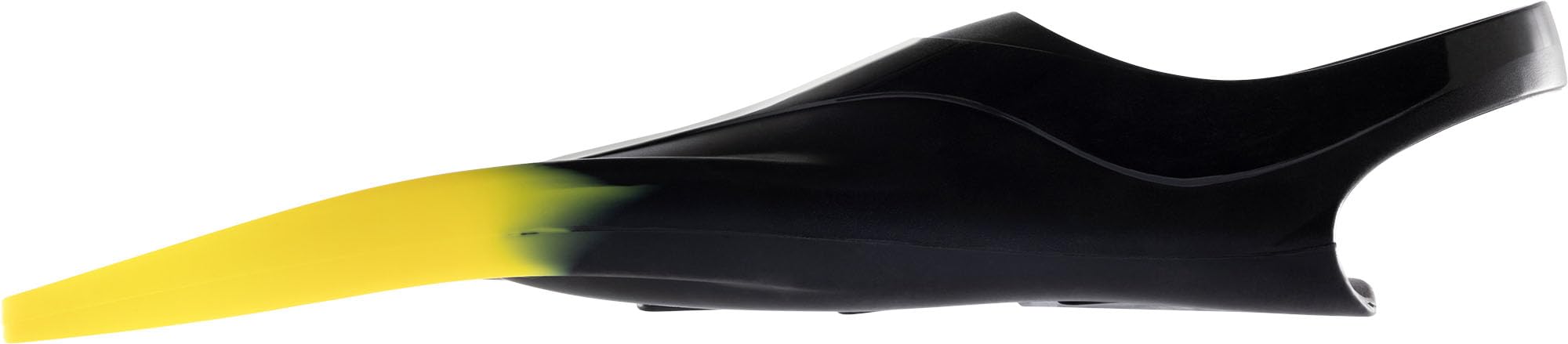 CRESSI Adult Swim Fins - Flexible Silicone for Comfortable and Durable Use, Black/Yellow, 43/45 - Pura: Designed in Italy