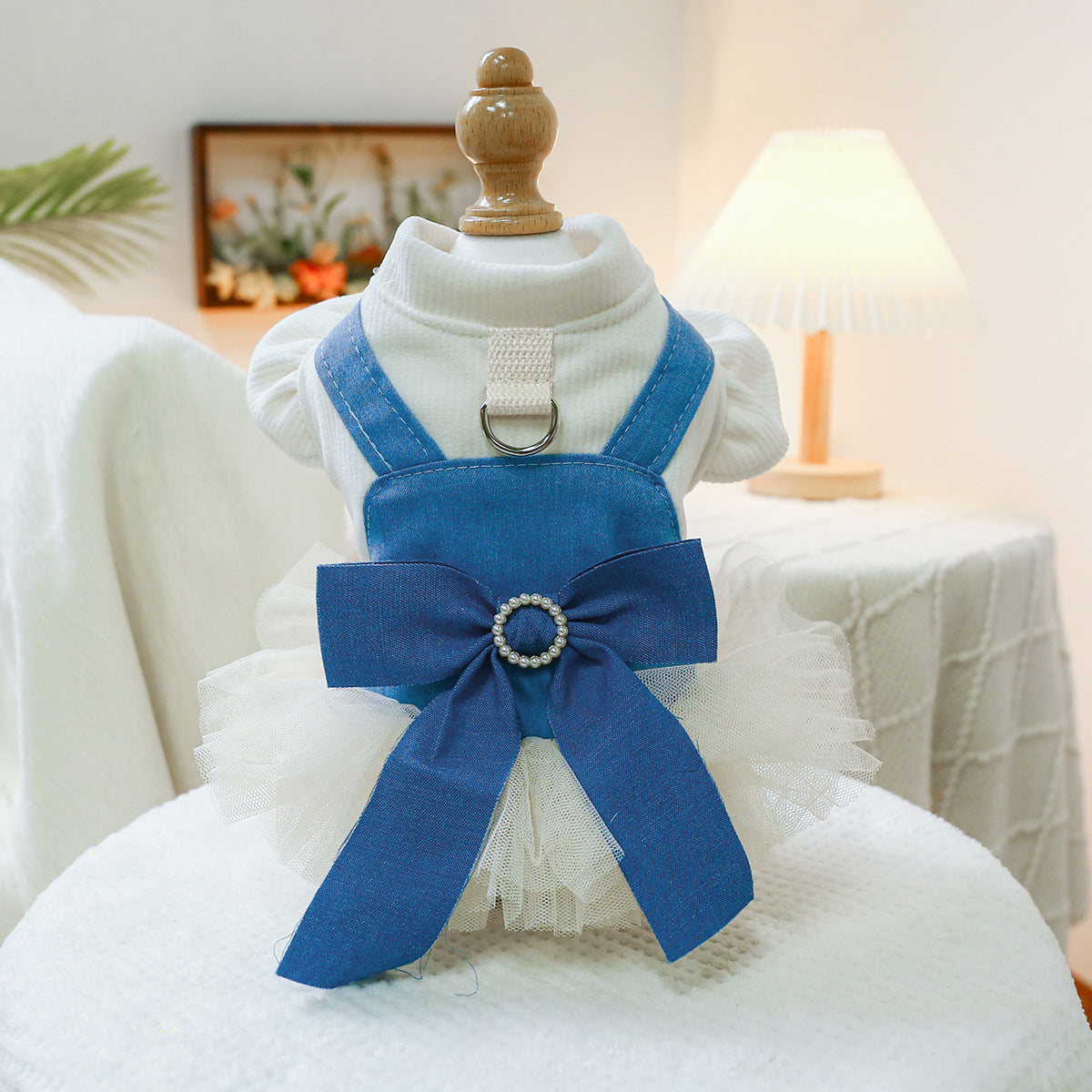 Spring And Summer Thin Dog Cat Wedding Dress