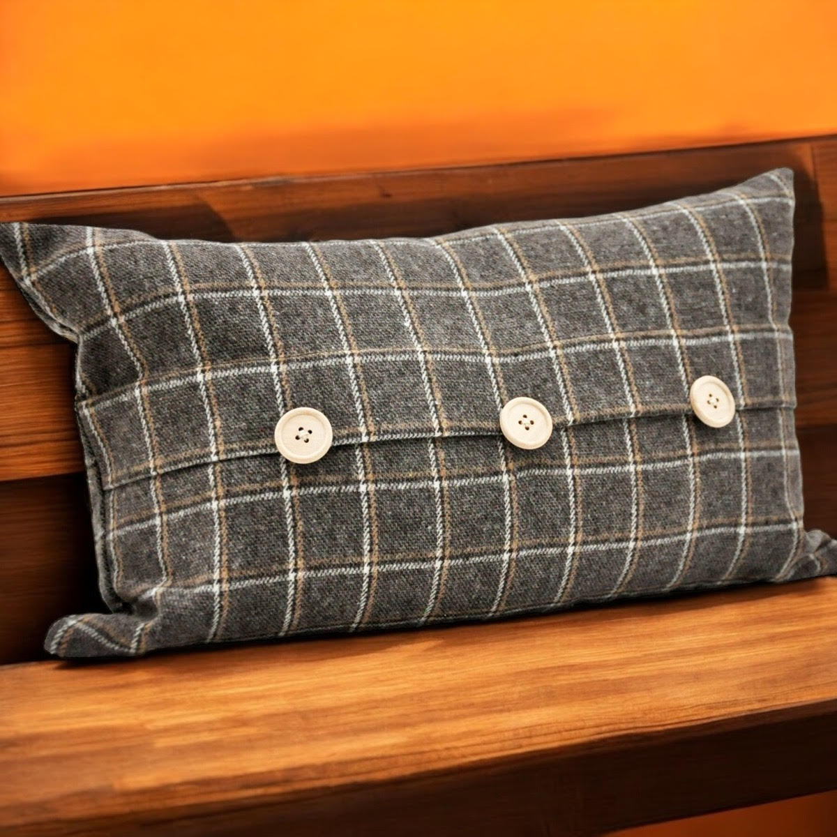 30 X 50CM BROWN VELVET CUSHION COVER ONLY