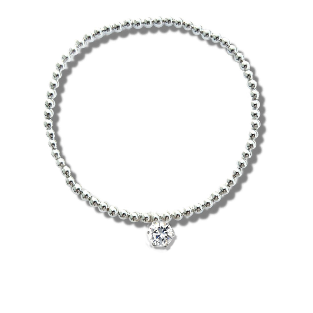 18th Birthday Cubic Zirconia Silver Bracelet & Gold Balloons Mini Gift Hamper | Eightenth Gift | Girls 18th Birthday Gift Set UK