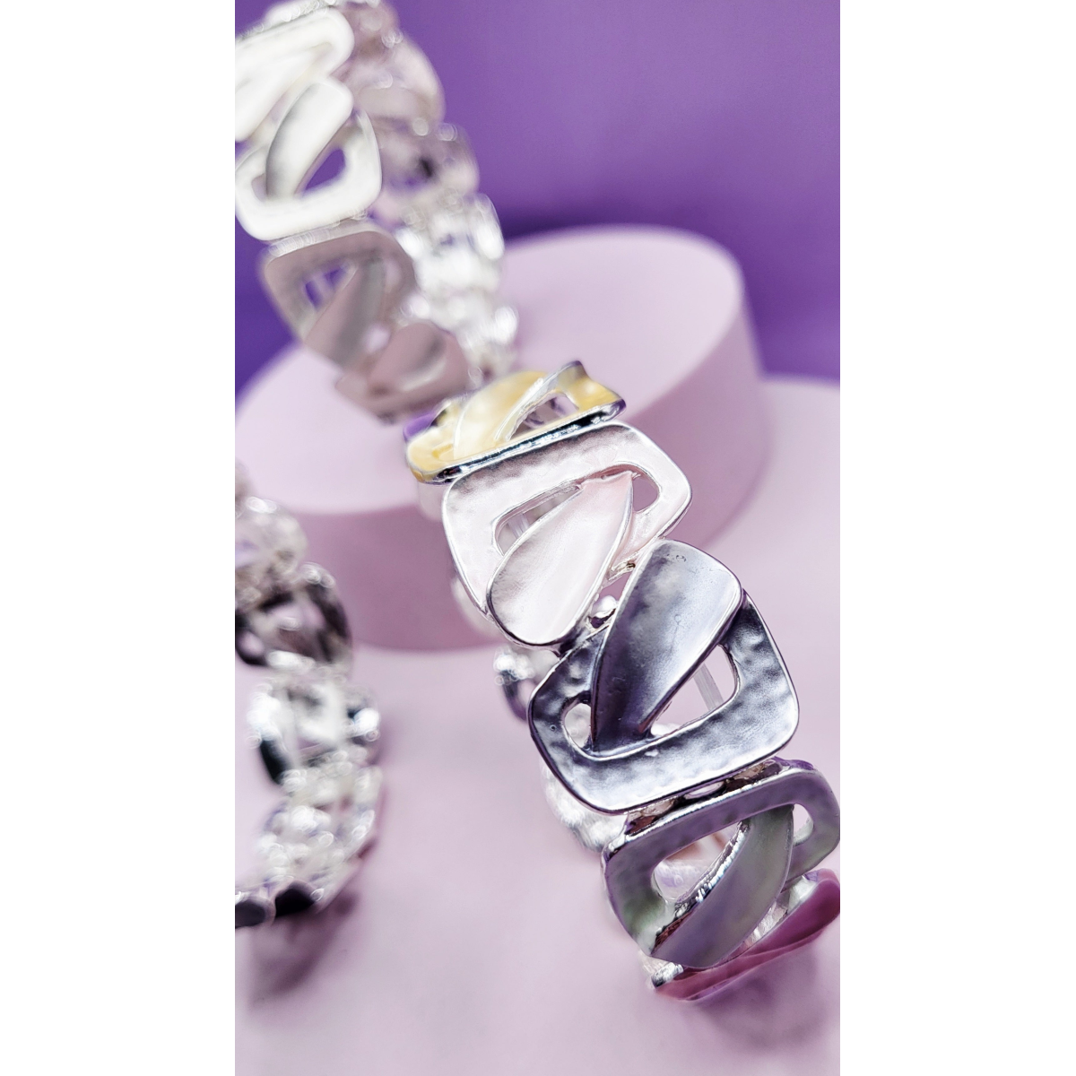 Abstract Flow Bracelet