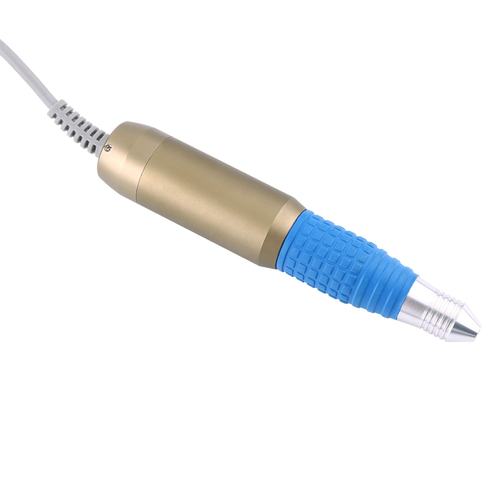 Nail Drill, 6 Bits, Electric Nail Files, Nail Drill Pen, Replacement Handle Handpiece for Manicure Pedicure Handpiece Grinder, Acrylic Nails, Gel