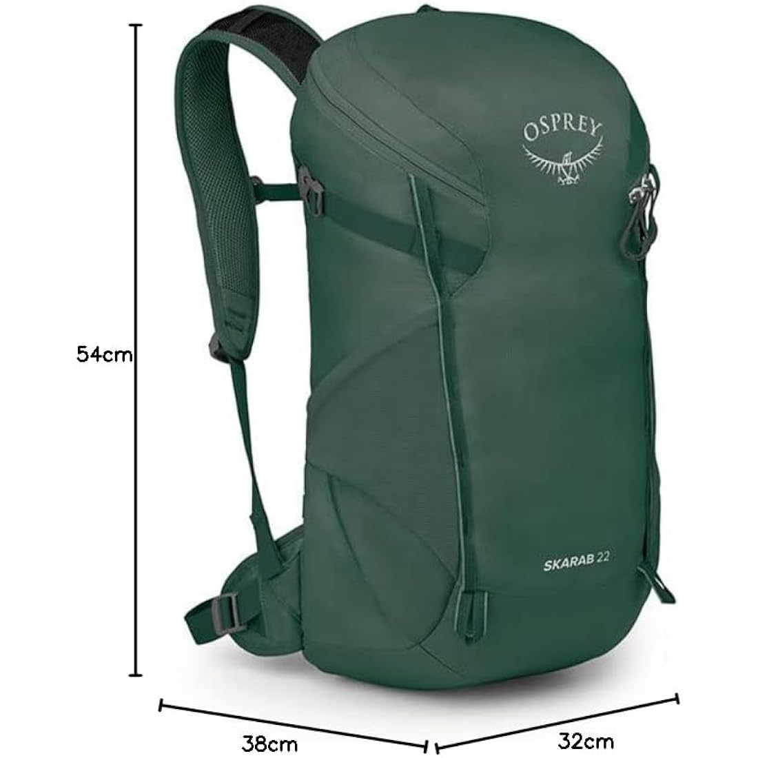 Osprey Europe Skarab 22 Backpack, Tundra Green O/S