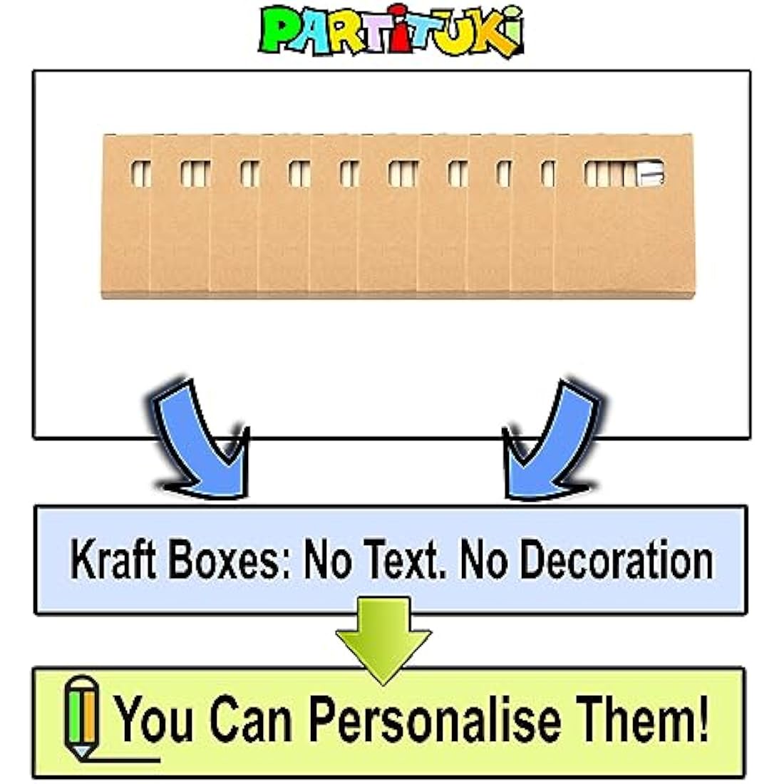 50 Boxes of 6 Mini Colored Pencils, 1 Mini Coloring Book and 1 Pencil Sharpener. In total: 300 Mini Pencils, 50 Mini Children's Books and 50 Pencil Sharpeners