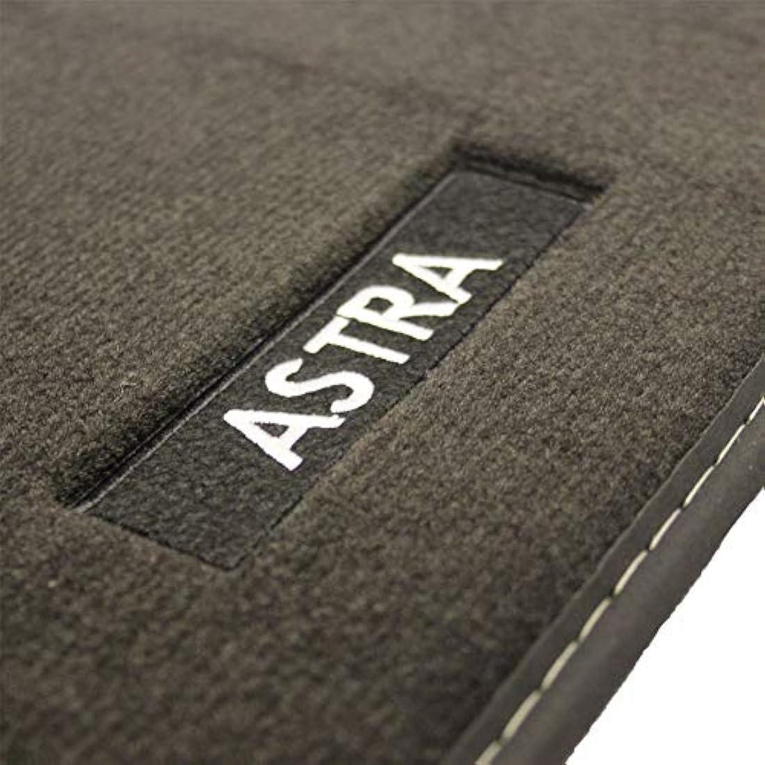 Genuine Vauxhall Astra H Carpet Footwell Mats Tailored Fitted Black Set of 4 Official Vauxhall Astra H 2004-2010 All Models Velour Mats