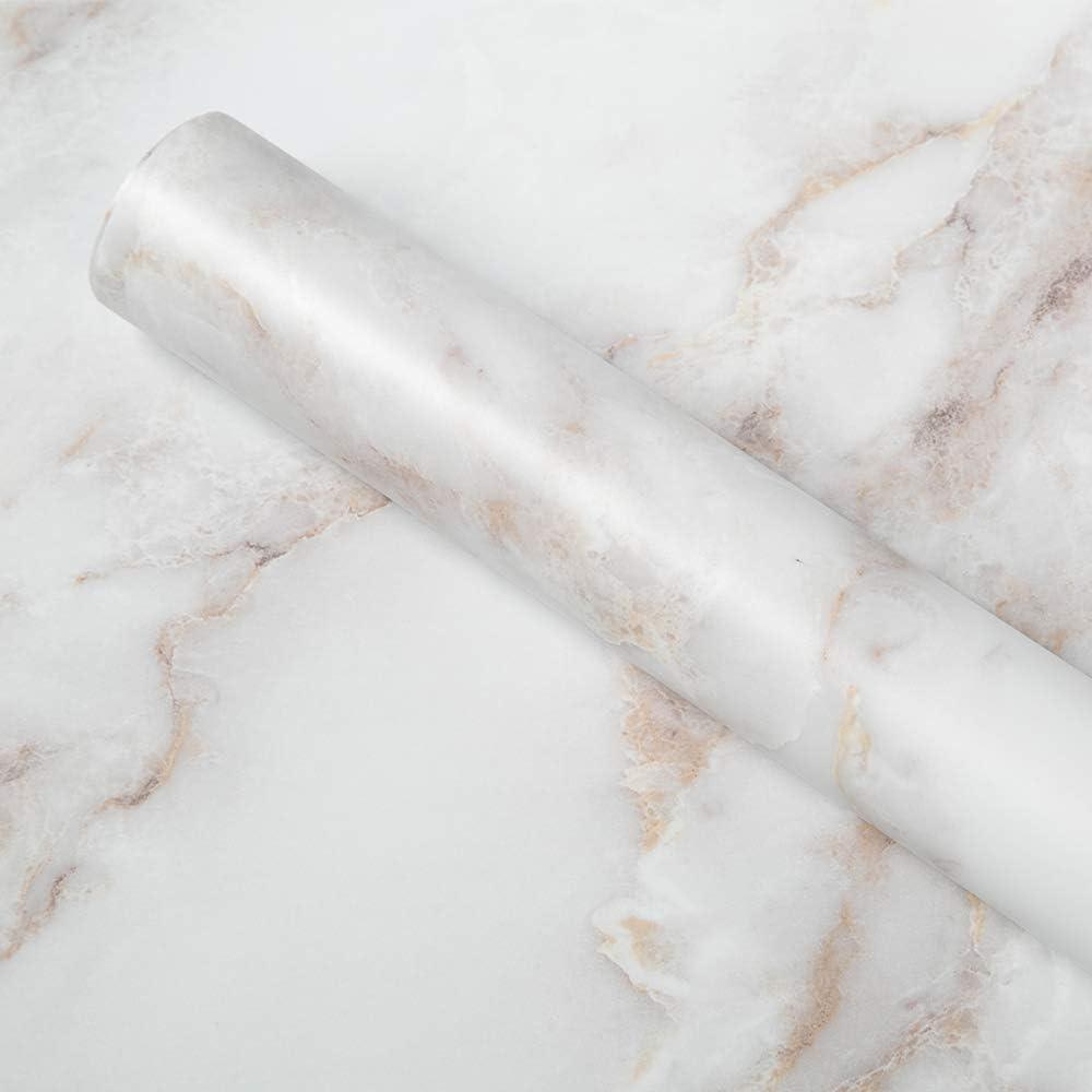 Marble Self Adhesive Sticky Paper 90x200cm Waterproof Vinyl Film Countertop