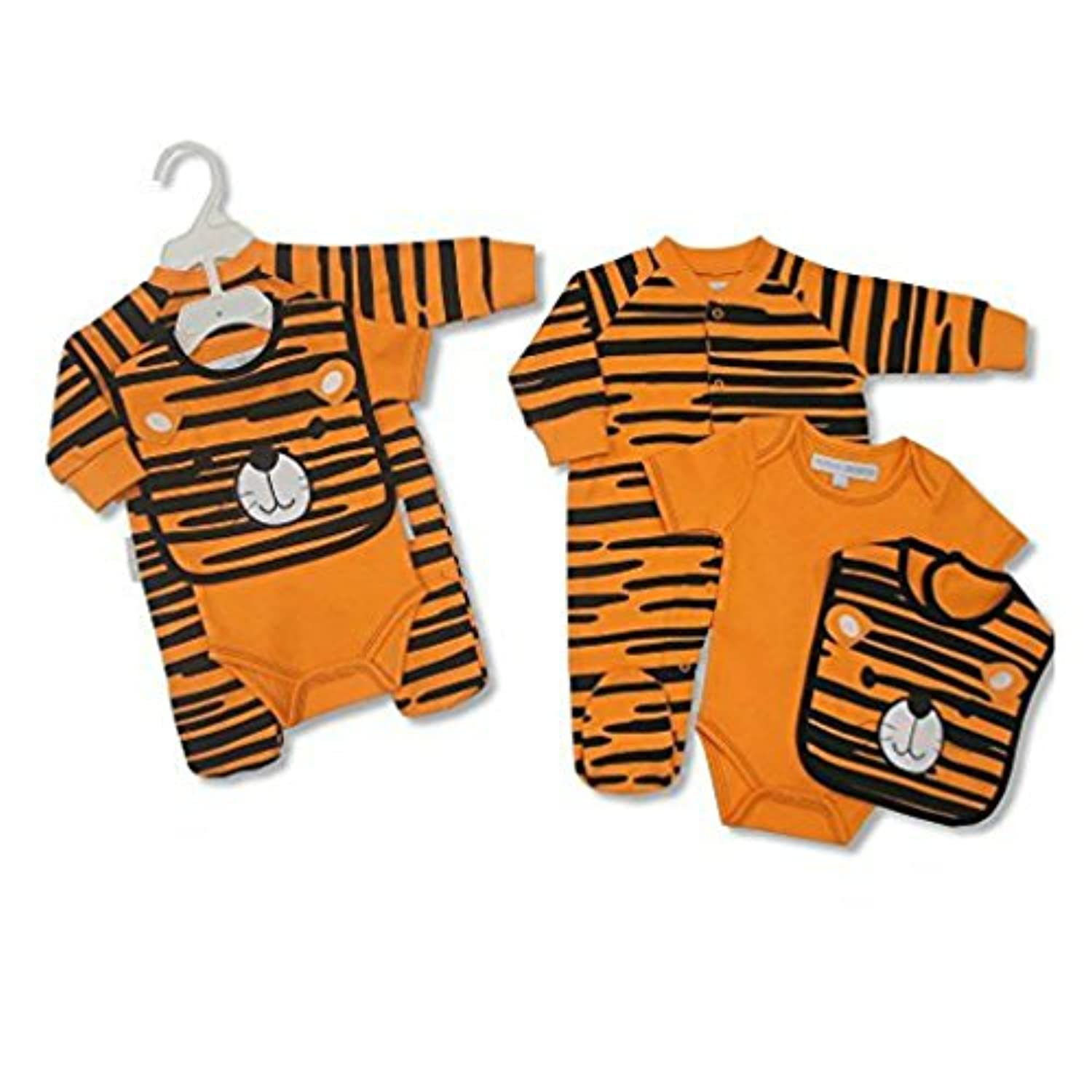 Fantastic Baby 3pc cotton set by Nursery Time Tiger, Newborn