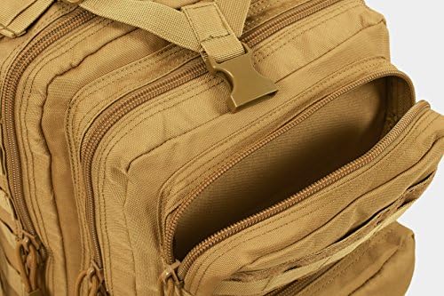 Seibertron Falcon Tactical Water Repellent Hiking Camping Backpack Compact Assault Pack Summit Bag