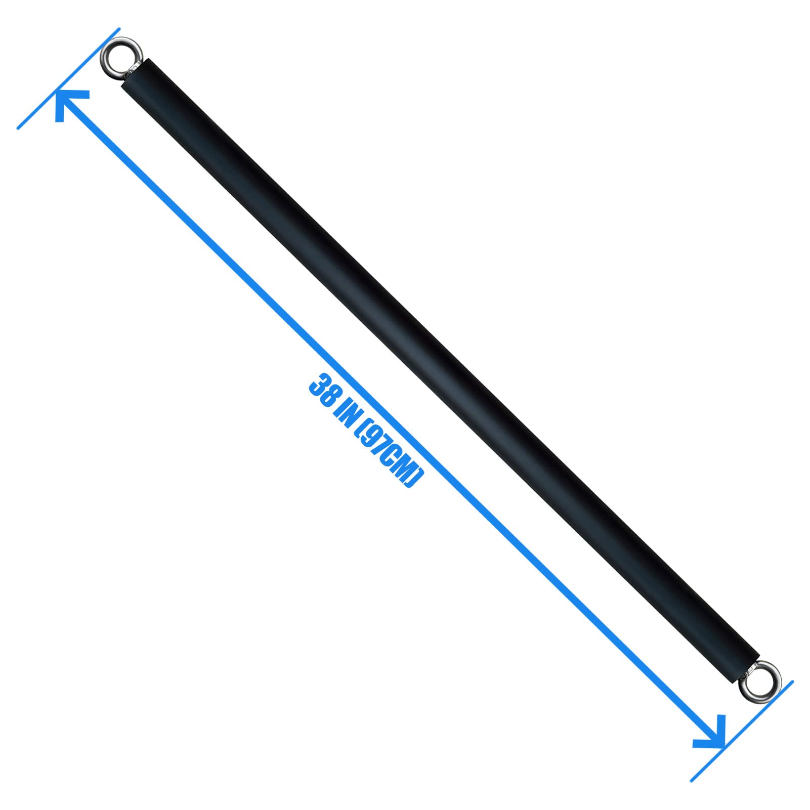 KORIKAHM LAT Pull Down Bar Cable Attachments for Gym, LAT Pulldown Attachments, Straight Bar, Resistance Band Bar for Weightlifting Workout (Long bar