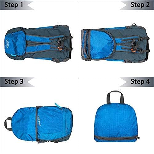 G4Free 40L Rucksack Foldable Hiking Backpack Ultra Lightweight Camping Daypack