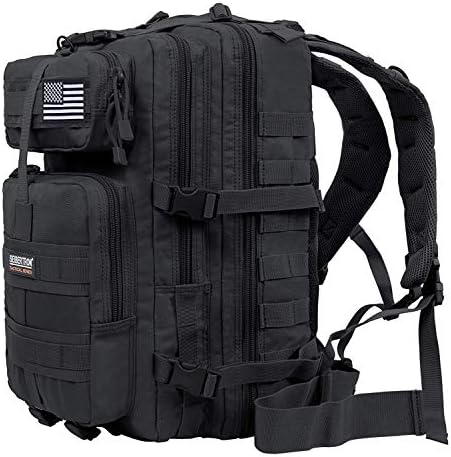 Seibertron Falcon Tactical Water Repellent Hiking Camping Backpack Compact Assault Pack Summit Bag