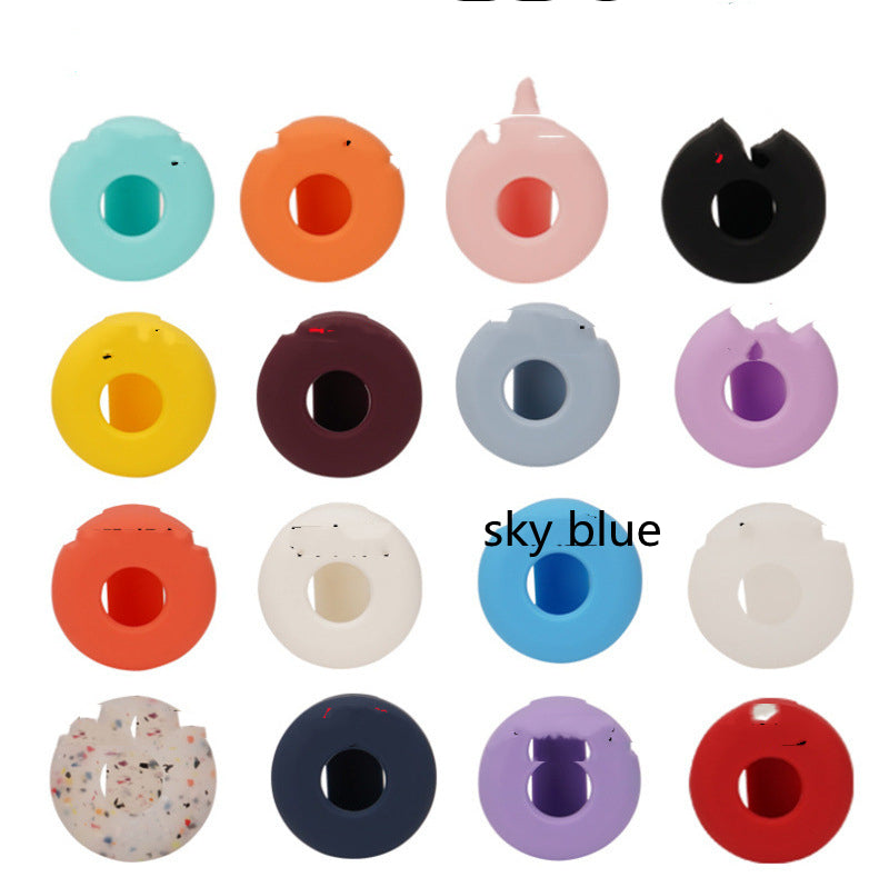 Silicone Protective Sleeve Airtags Anti-lost Artifact Pet Collar Cat