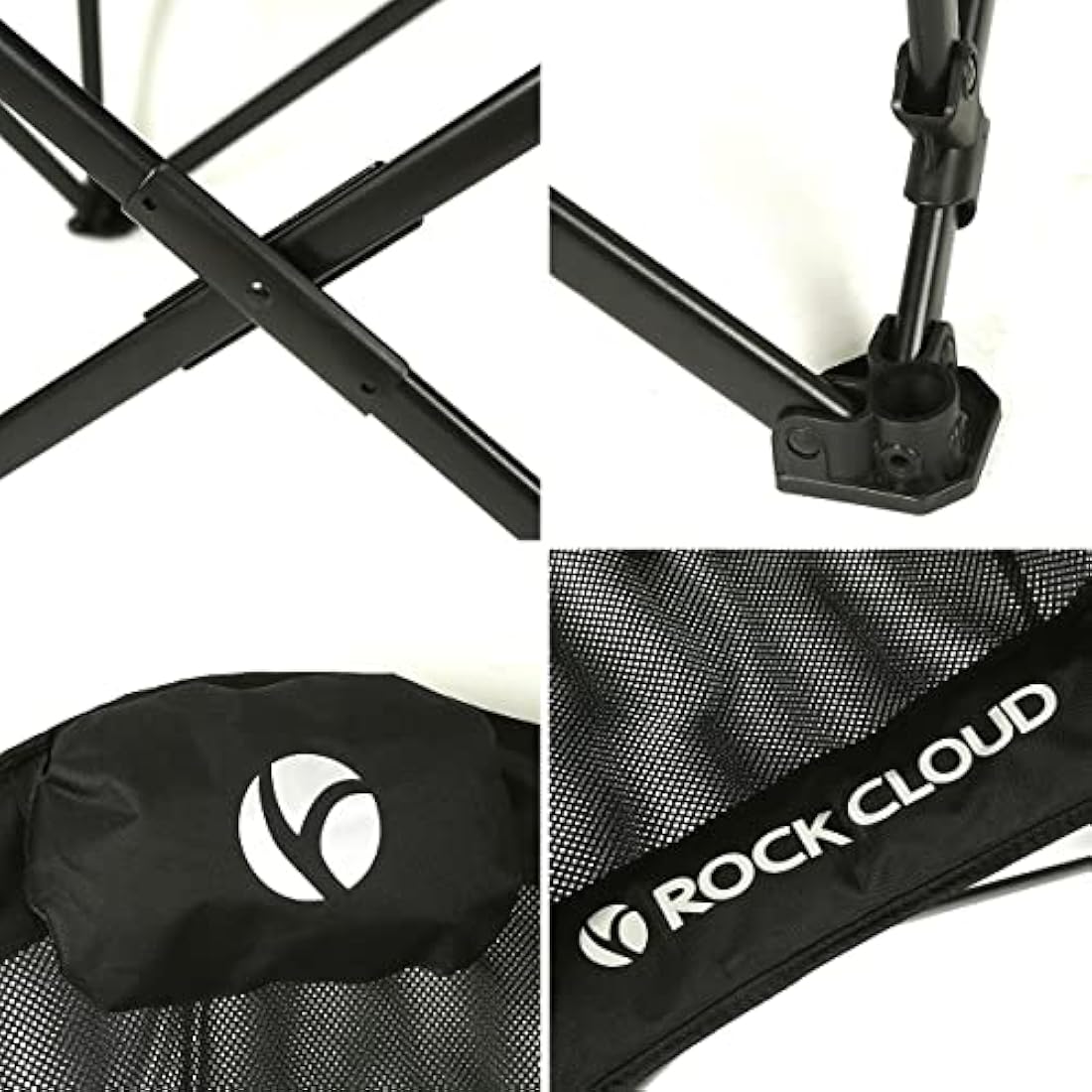 ROCK CLOUD Portable Camping Chair Folding Chairs Outdoor for Camp Hiking Backpacking Lawn Beach Sports