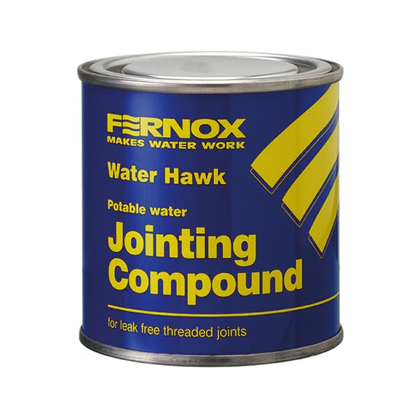 LavaTap ? Fernox Water Hawk 400 g Jointing Compound, WRAS Approved Leak Sealer & Water Sealant for Plumbing, Gas Lines & Potable Water ? Non-Toxic