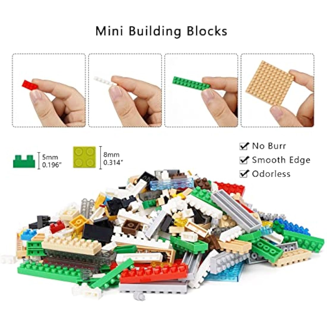 LULUFUN Building Block Kit, Mini Building Kit, Famous Architecture Mini Block Set, Toy Gifts for Adults and Children, Neuschwanstein Castle Model 11810 Pieces