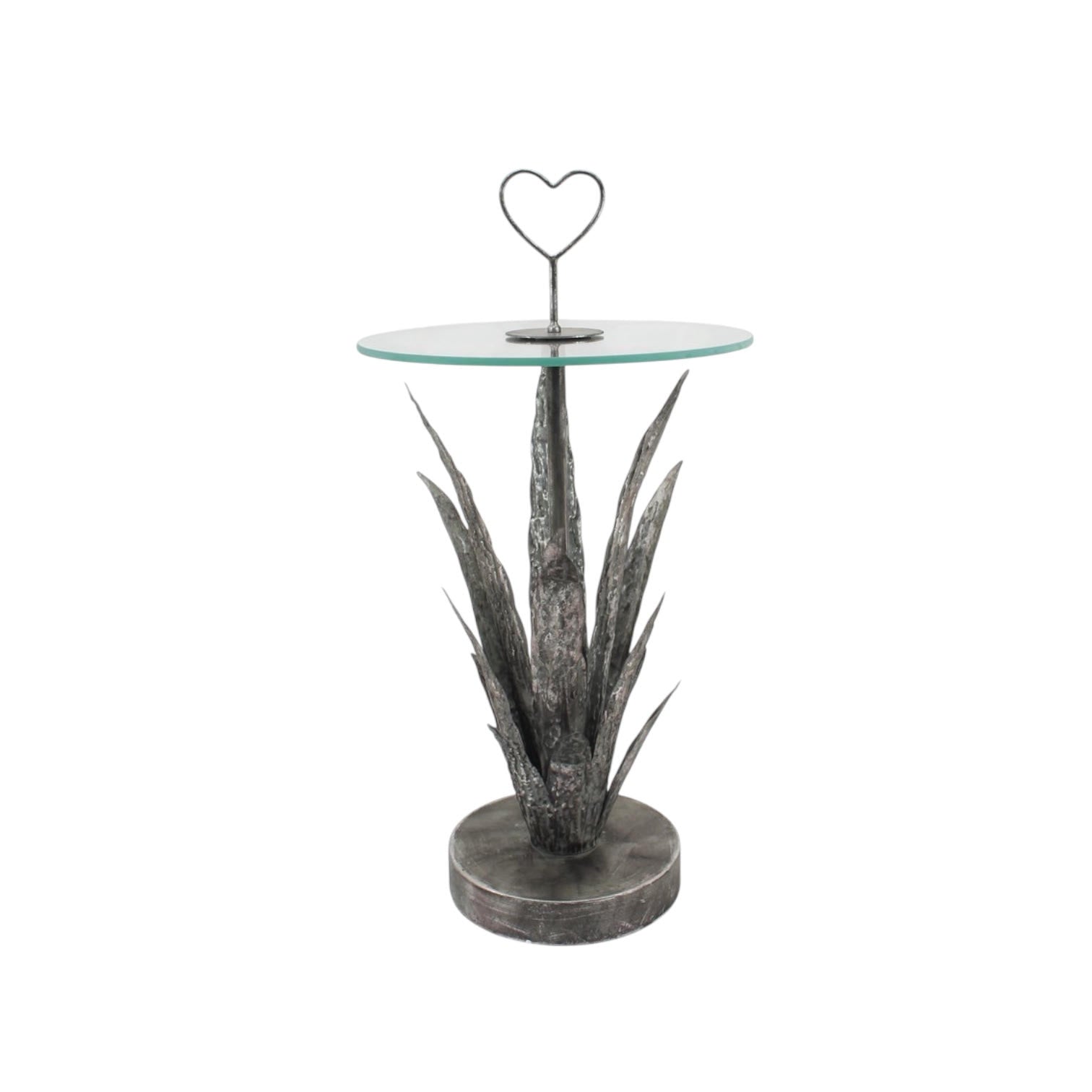 79CM METAL TABLE leaf design