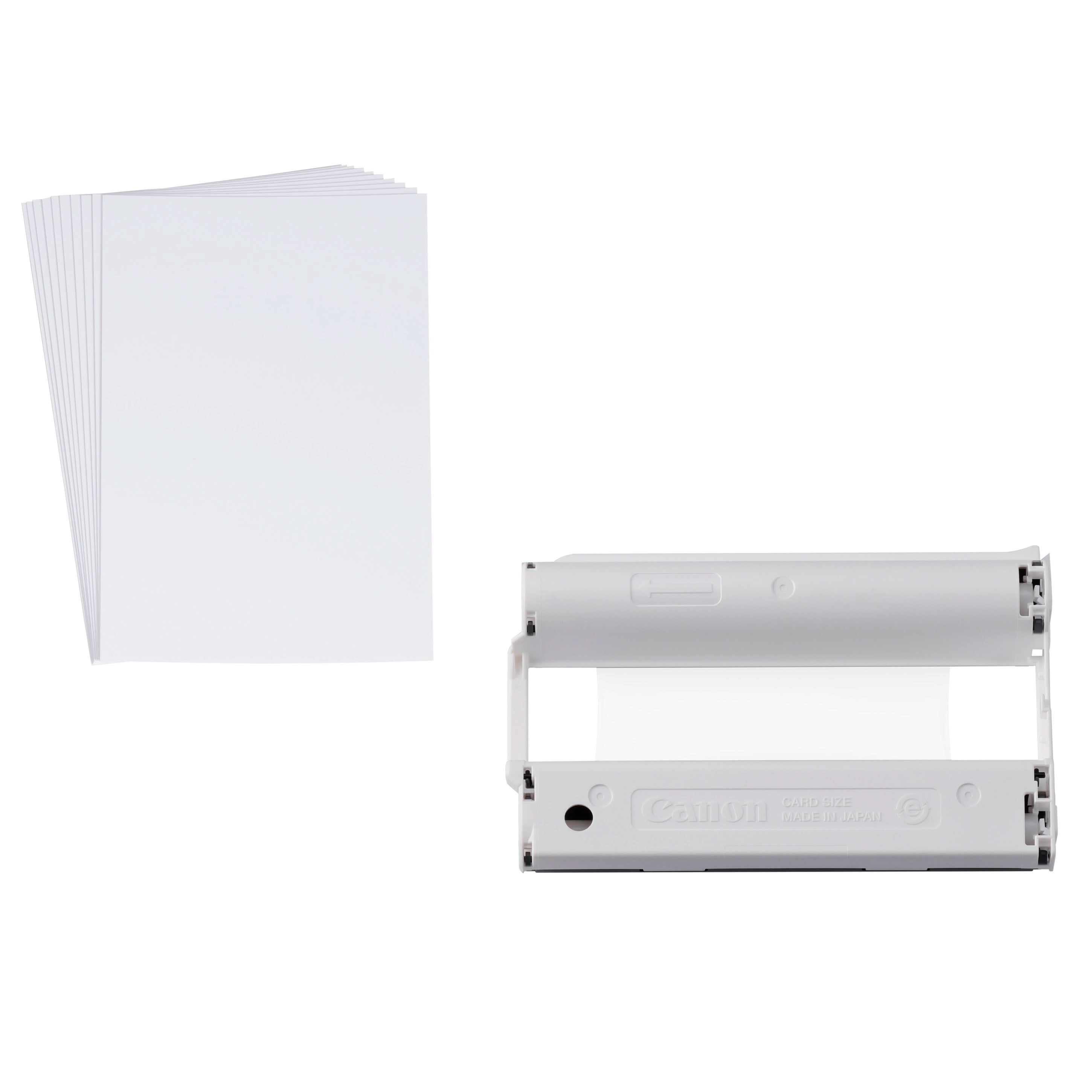 Canon XC-20L 54 x 85mm Card Size Photo Paper for QX20 Printer - Pack of 20