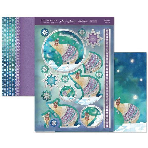 hunkydory stylish season polar bear pullover topper set