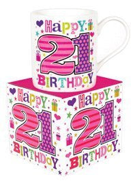 Birthday Female Gift Mug (21st)