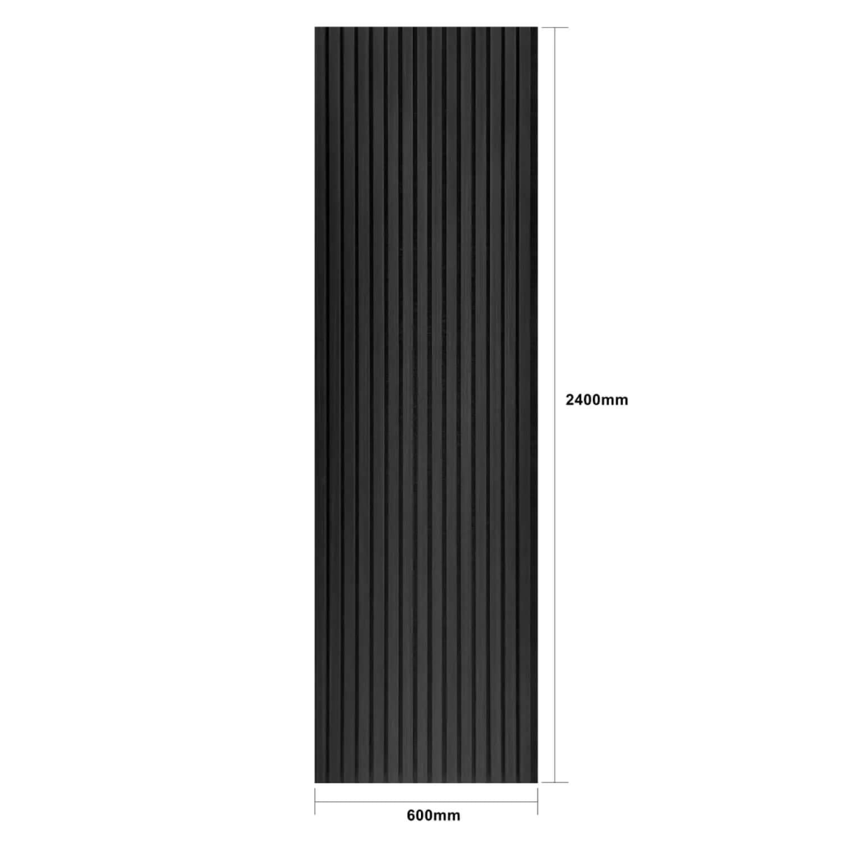 Black Oak Acoustic Wall Panels (3 Pack)