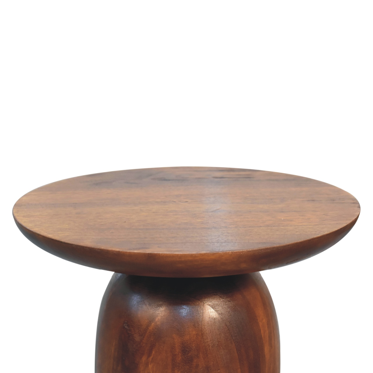 Artisan Furniture Solid Mango Wood Little Chestnut Side Table