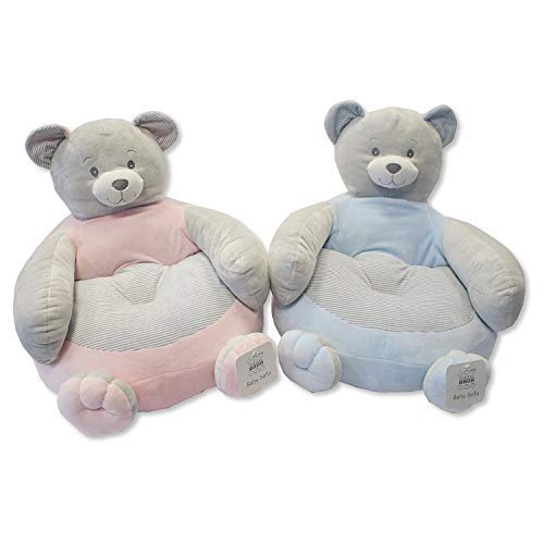 Baby Soft Sofa/Chair- Bear blue x1