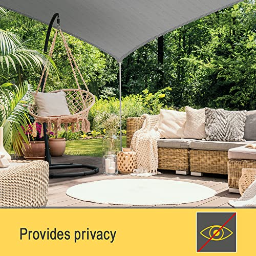 Sol Royal SolVision HS9 ? Rectangular Sun Shade Sail 4x3 m HDPE Breathable & UV-light resistant Sun Protection for Terrace, Balcony, Pool & Garden ?