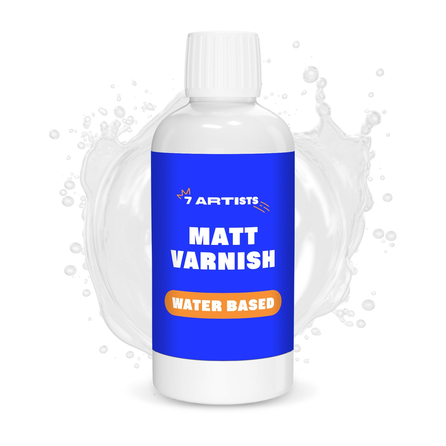 Acrylic Varnish Matt 250 ml ? Varnish for Acrylic Painting & Craft | Fast Drying Transparent Sealer for Acryl Painting | Water Based Clear Lacquer