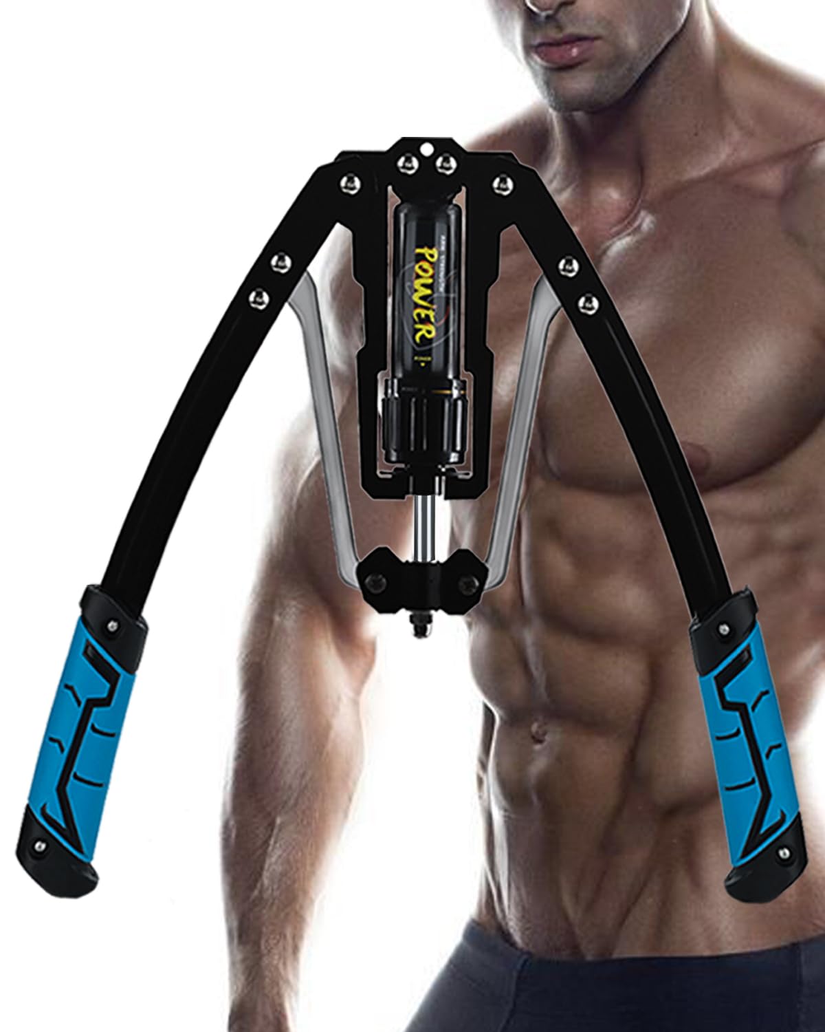 COVVY Twister Arm Exerciser,Adjustable 22-440lbs Hydraulic Power Exerciser,Shoulder Muscle Training Fitness Equipment,Arm Enhanced Exercise