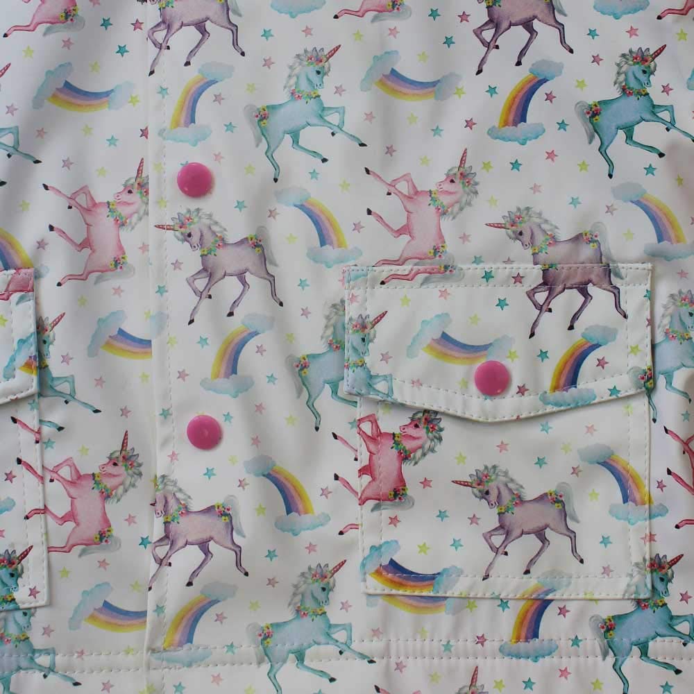 Powell Craft Unicorn Print Raincoat
