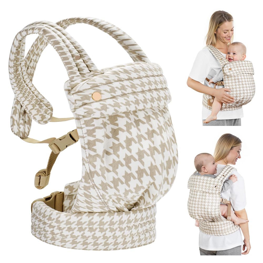 Aolso Baby Carrier, Breathable Baby Sling, Anti-Slip Toddler Sling,Soft Baby Carriers for Newborn with Adjustable Shoulder Straps for 3-36 Months Baby