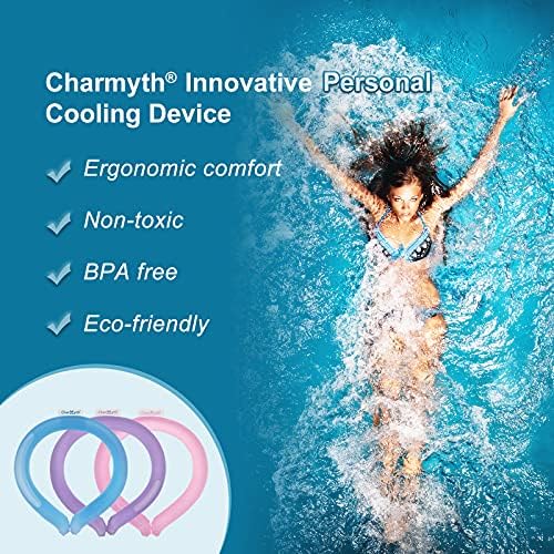 Charmyth Neck Cooler, Neck Cooling Tube Starts Below 15°C (59°F), Cooling around the Neck for Heat Dissipation Summer Outdoor