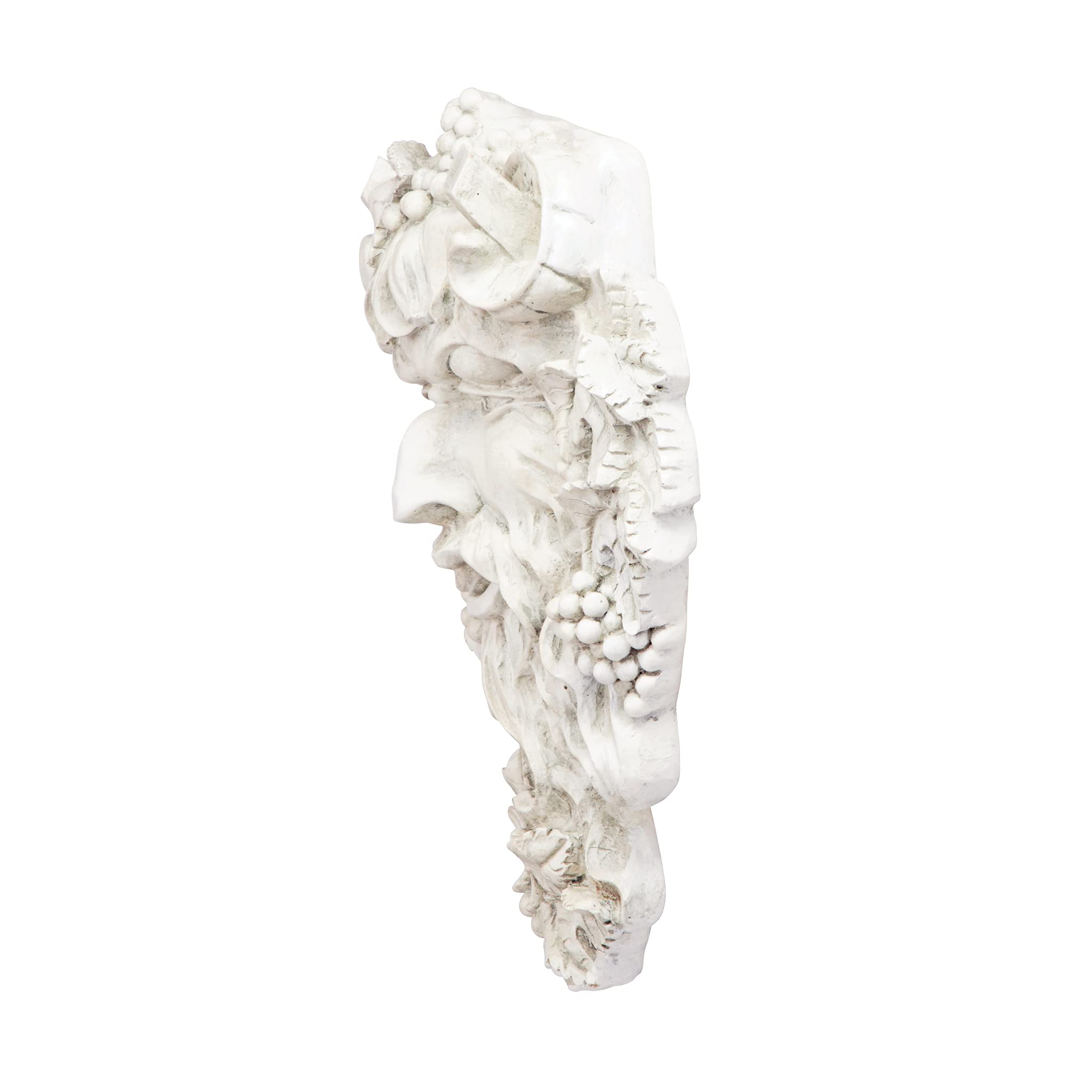 Design Toscano OS6212M Bacchus, God of Wine Greenman Wall Sculpture, Medium, 30.5 cm, Polyresin, Antique Stone