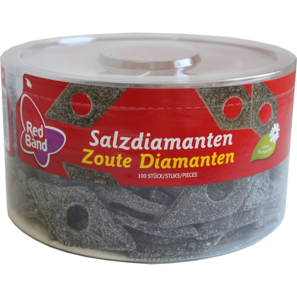 Rexim Red Band Liquorice Salt, Diamonds