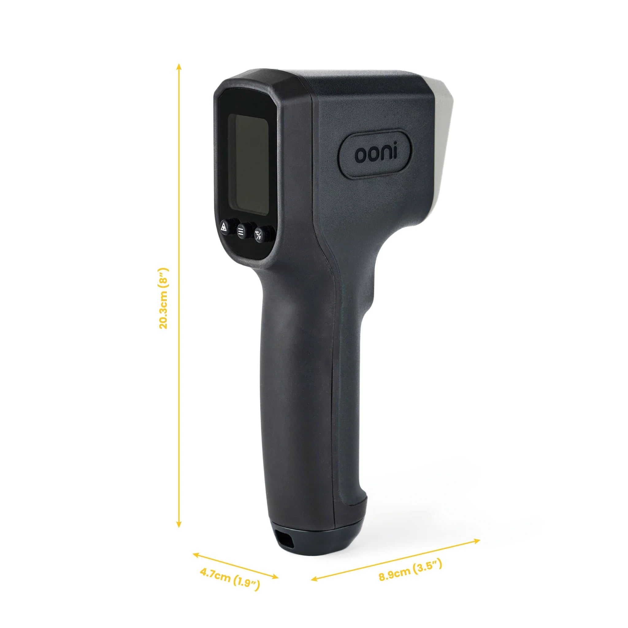 Ooni Digital Infrared Thermometer - Instant Read Digital IR Thermometer with LCD Display, Ideal for Indoor and Outdoor Cooking, BBQ and Pizza Oven