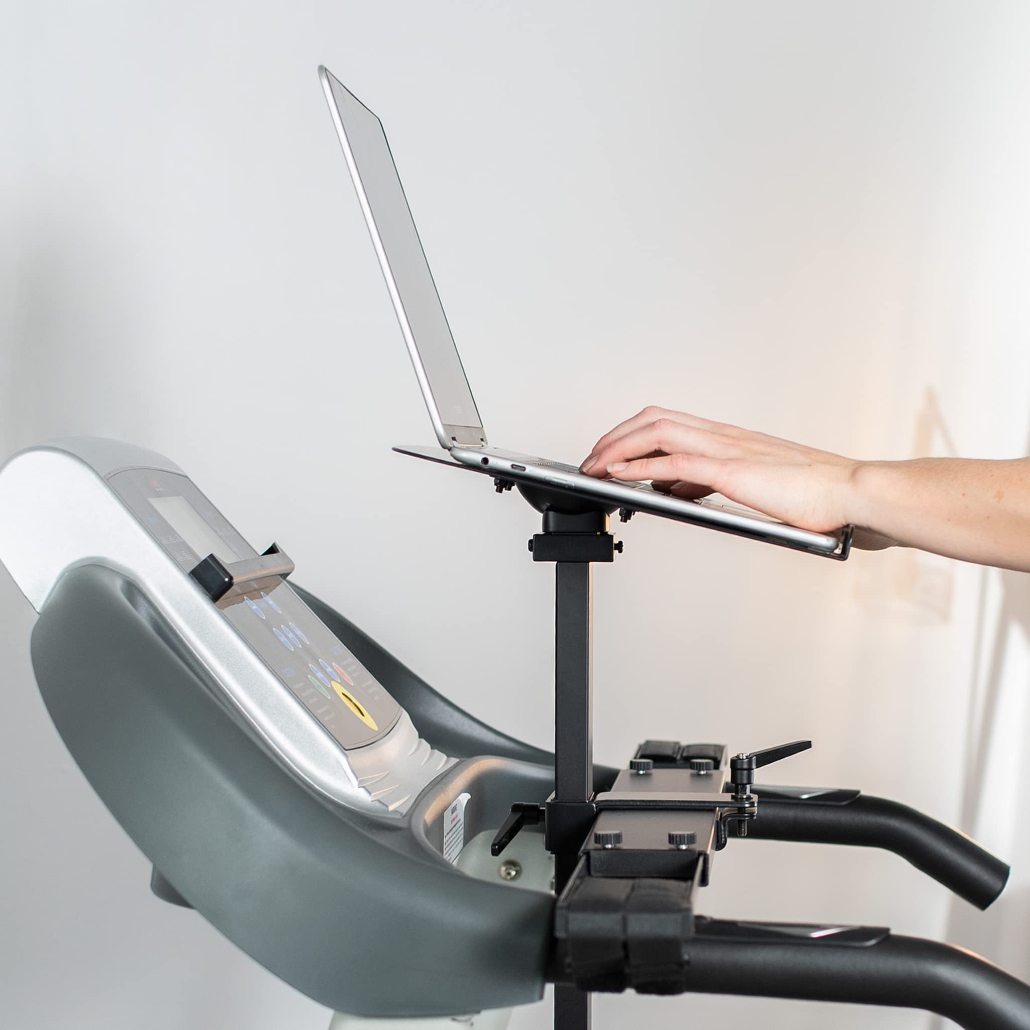 VIVO Universal Laptop Treadmill Desk, Adjustable Ergonomic Notebook Mount Stand for Treadmills Stand-TDML1