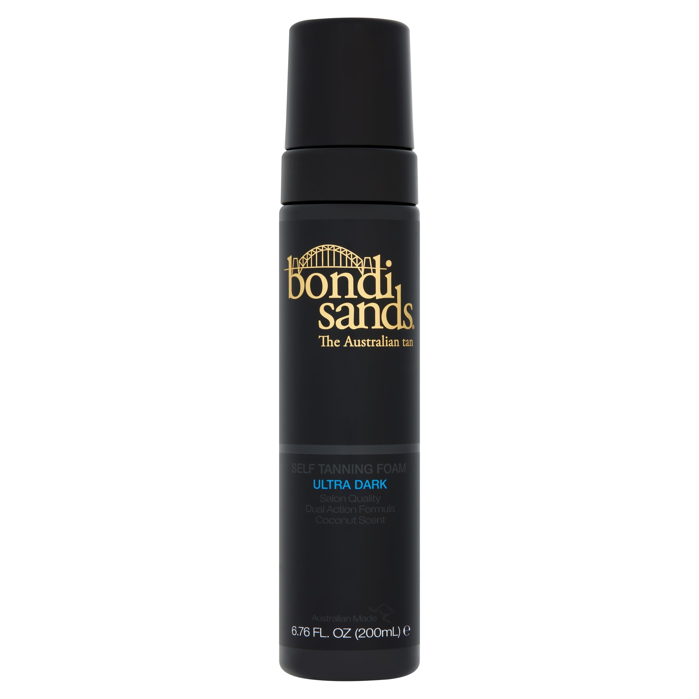 Bondi Sands Ultra Dark Self-Tanning Foam - Lightweight, Buildable Formula Gives a Sun-Kissed Glow for a Flawless Finish; Enriched with Aloe Vera;