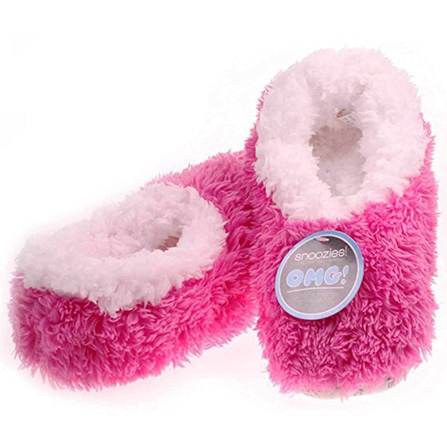 OMG! Snoozies Slippers, Cosy, Comfy, Sherpa Fleece ~ Small Ladies Size UK 3-4